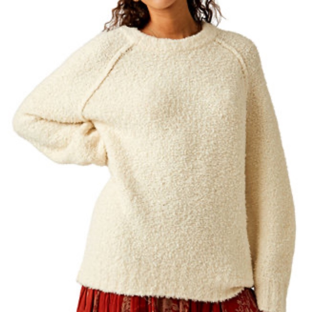 Free People Teddy Tunic Sweater size medium - Picture 3 of 5